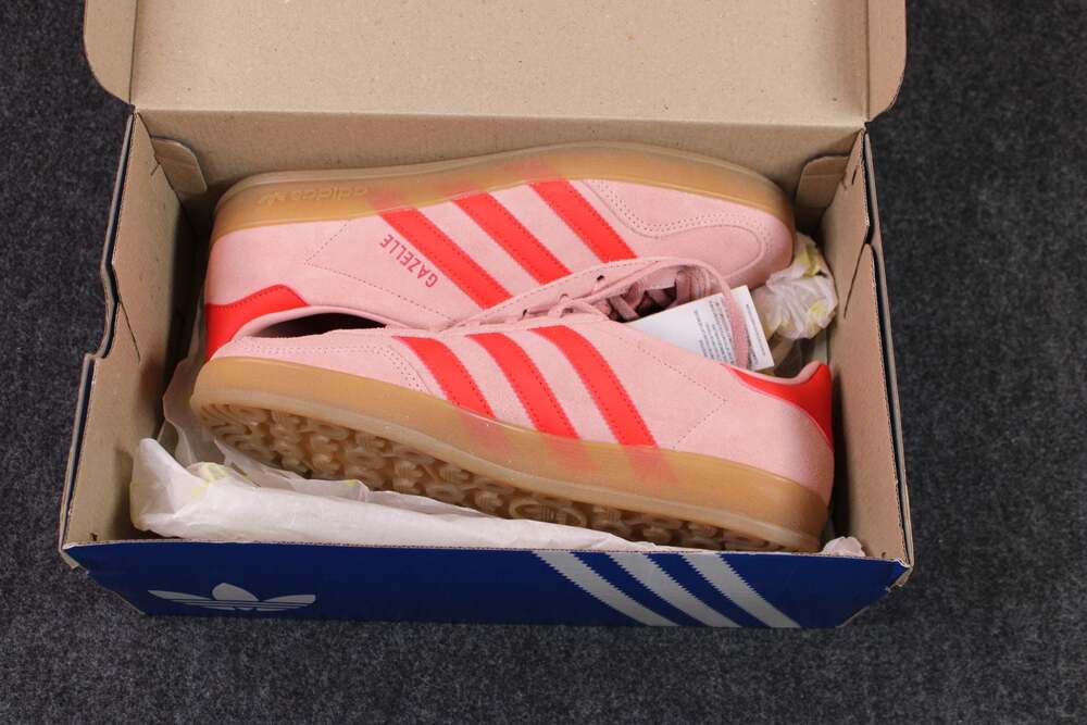 adidas Women's Gazelle Indoor 'Wonder Mauve Gum' JQ1793 - Picture 2 of 6